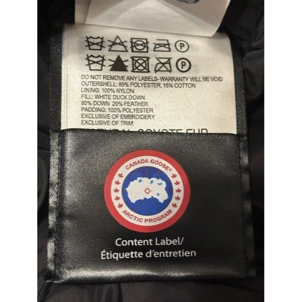 Canada Goose Trillium Parka Graphite Jacket Coat Womens‎ Small New w/o Tags - Picture 12 of 16